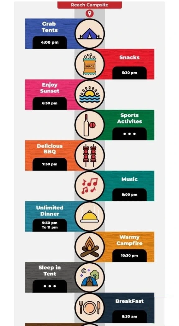 Special camping offers at Pawna Dam Camping